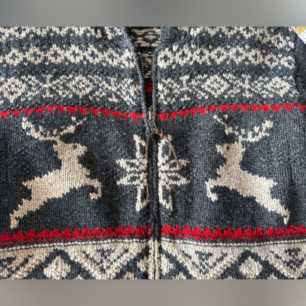 Ralph Lauren Hand-knit Fair Isle Cardigan - Picture 11 of 13